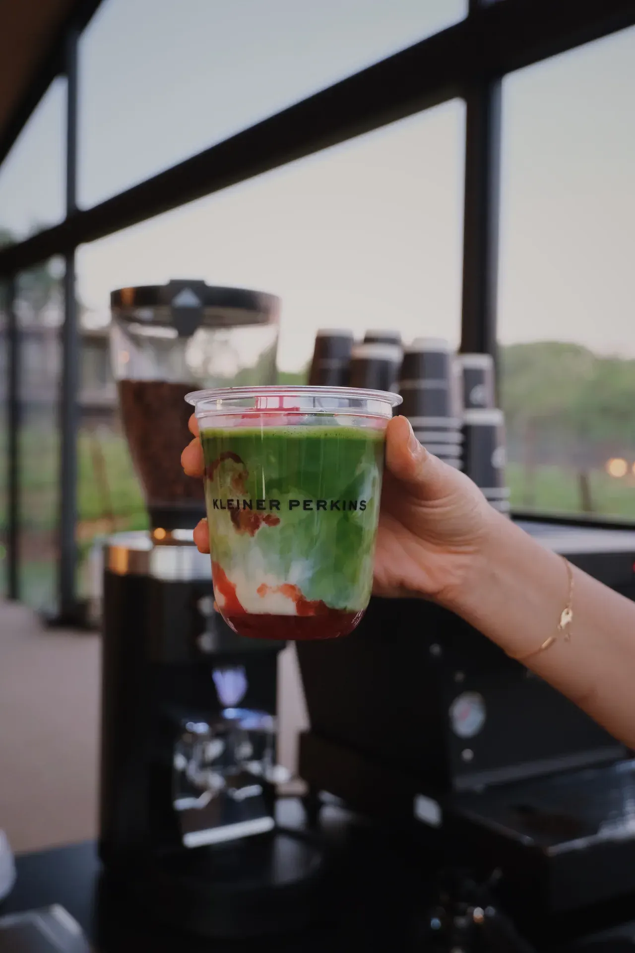 Hand-whisked ceremonial matcha catering